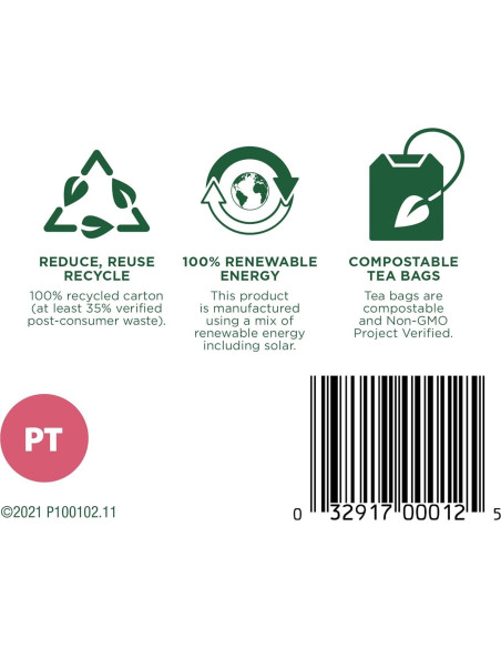 Té de Frambuesa Orgánico para el Embarazo Traditional Medicinals - 16 Bolsitas