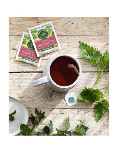 Té de Frambuesa Orgánico para el Embarazo Traditional Medicinals - 16 Bolsitas