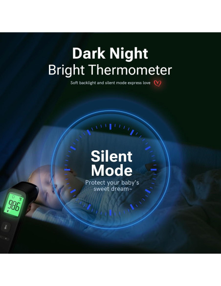 Termómetro Digital de Frente Viproud para Adultos y Niños - Rápido y Preciso