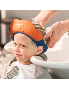 Gorro de Baño para Bebé Genérico con Orejeras Impermeables 2