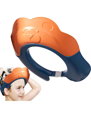 Gorro de Baño para Bebé Genérico con Orejeras Impermeables