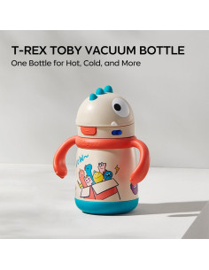 Botella de Agua Aislada Toby's Dinosaur 300ml para Niños 2