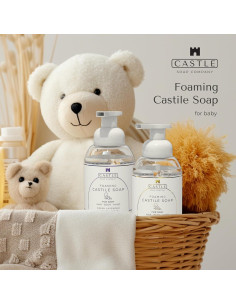 Jabón Espumoso para Bebés Castle Soap 325 g Sin Fragancia 2