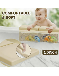 Almohadilla para Arrodillarse WEXIO para Baño Bebé 56x28cm 2