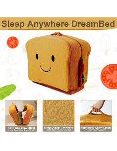 Cama de Viaje Plegable LIFTOZA para Niños 137x64 cm 2