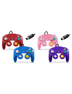 Controlador Gamecube FIOTOK Mejorado con Cable - 4 Colores