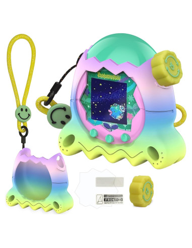 Funda de Silicona XEGIMOR para Tamagotchi Paradise Arcoíris