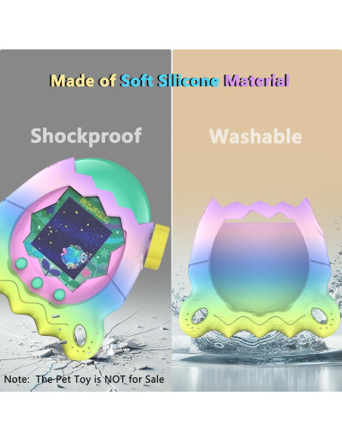 Funda de Silicona XEGIMOR para Tamagotchi Paradise Arcoíris