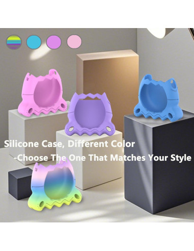 Funda de Silicona XEGIMOR para Tamagotchi Paradise Arcoíris