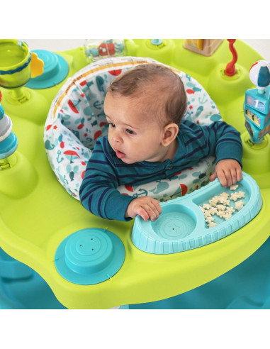 Centro de Actividades ExerSaucer Evenflo Salpicadura Costera