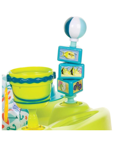 Centro de Actividades ExerSaucer Evenflo Salpicadura Costera