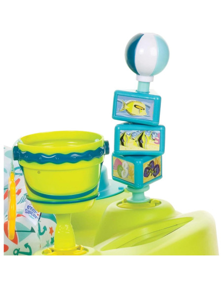 Centro de Actividades ExerSaucer Evenflo Salpicadura Costera