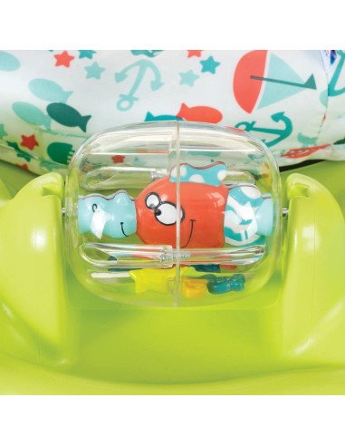 Centro de Actividades ExerSaucer Evenflo Salpicadura Costera