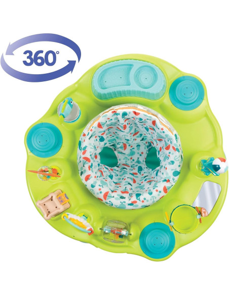 Centro de Actividades ExerSaucer Evenflo Salpicadura Costera