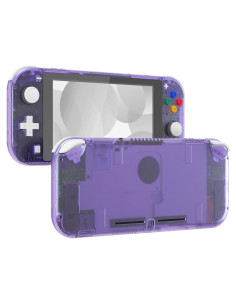 Carcasa Reemplazo Transparente Púrpura para Nintendo Switch Lite