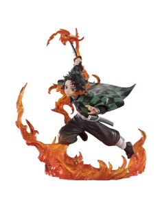 Figura coleccionable FiguartsZERO Tanjiro Kamado Rengoku 19.56 cm