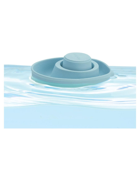 Barco Convertible de Goma Azul Pastel PlanToys - Juguete Ecológico