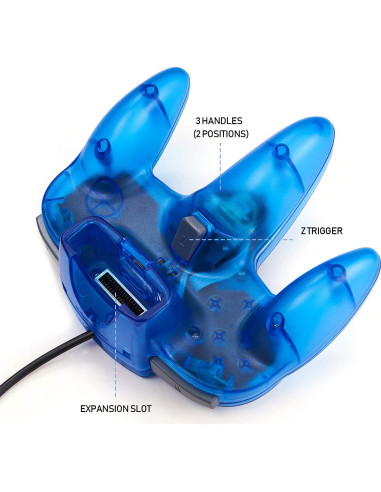 Controlador N64 Miadore 4 Pack con Joystick Mejorado