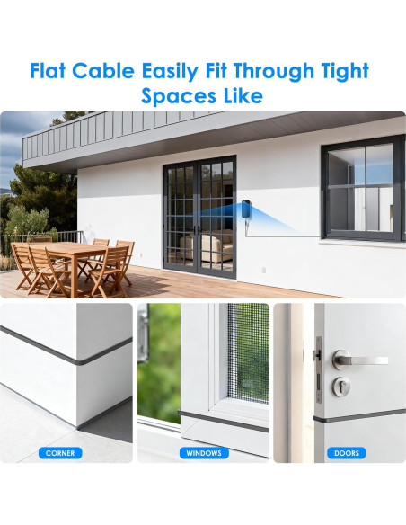 Cable de alimentación para timbre Blink 2da generación 5m