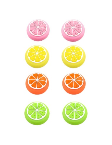 Cubierta de Joystick Silicona Booge 8 Piezas Joy-Con Switch