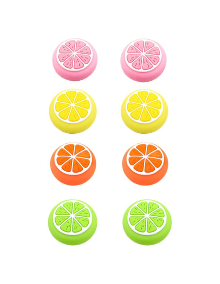 Cubierta de Joystick Silicona Booge 8 Piezas Joy-Con Switch