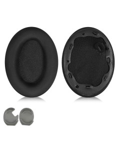 Almohadillas de repuesto Sony WH1000XM4 - Aislamiento Sonoro Negro