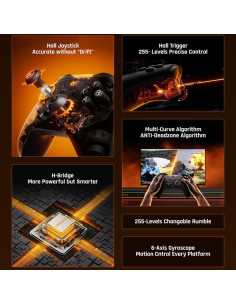 Controlador Inalámbrico BIGBIG WON Gale Hall para PC y Switch 2