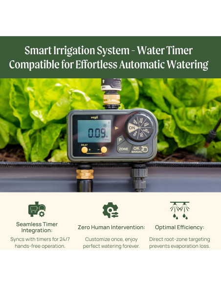 Kit de Riego por Goteo Vego Garden para Jardines Elevados