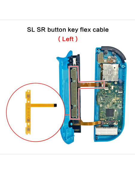 Reemplazo Cable Flexible Tecla SL SR SmaFsan para Nintendo Switch