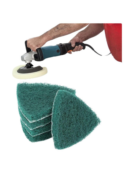 Kit de 5 Almohadillas de Lijado Triangulares 240 Granos CYTGOUPER