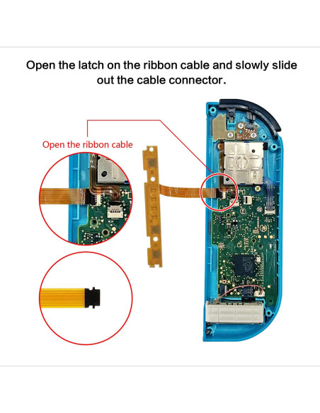 Reemplazo Cable Flexible Tecla SL SR SmaFsan para Nintendo Switch