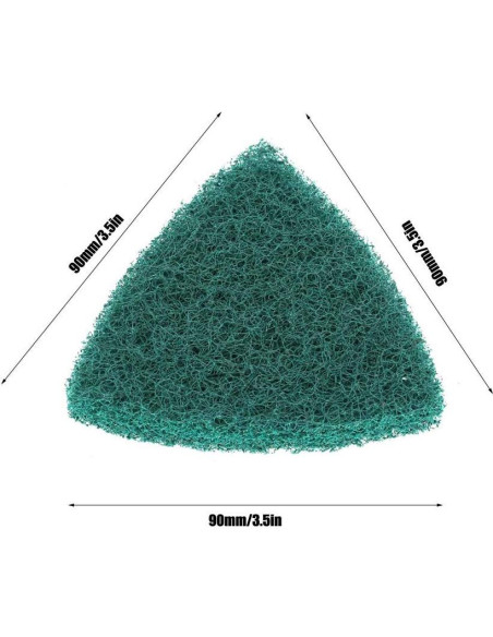 Kit de 5 Almohadillas de Lijado Triangulares 240 Granos CYTGOUPER