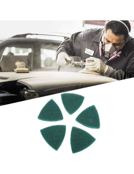 Kit de 5 Almohadillas de Lijado Triangulares 240 Granos CYTGOUPER