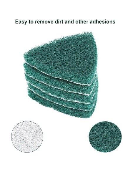 Kit de 5 Almohadillas de Lijado Triangulares 240 Granos CYTGOUPER