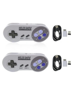 Controlador Inalámbrico USB 2.4GHz para SNES/NES - USonline911