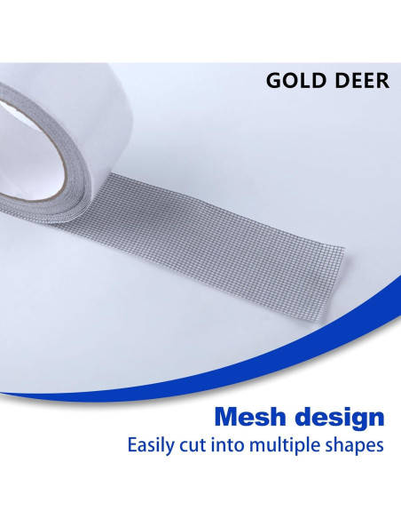 Cinta de Reparación de Pantallas GOLD DEER 5 cm x 9 m
