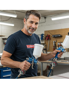 Regulador de Aire LE LEMATEC AR-01 con Manómetro 0-150 PSI 2