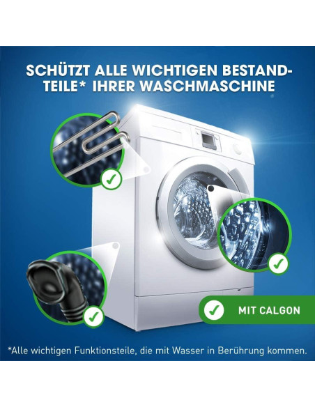 Calgon 4-en-1 Power Tabs - 77 Tabletas Suavizantes de Agua