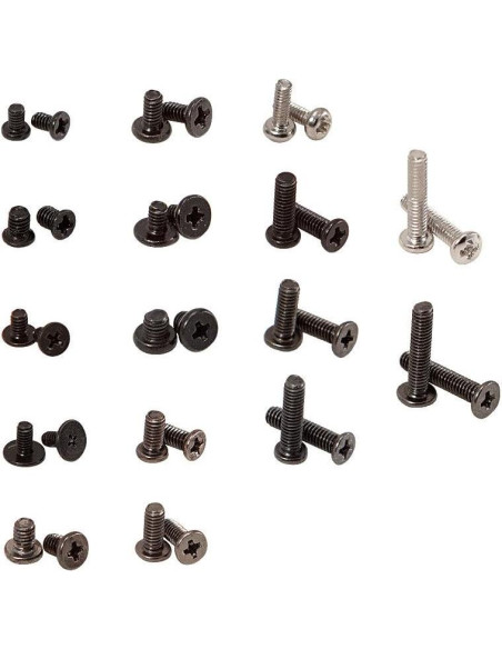 Kit de Tornillos de Reemplazo Kingwin 80 Piezas para Portátiles