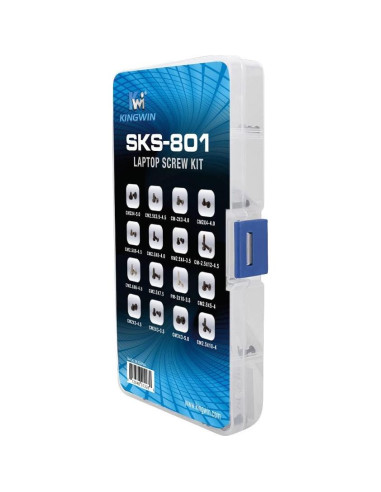 Kit de Tornillos de Reemplazo Kingwin 80 Piezas para Portátiles