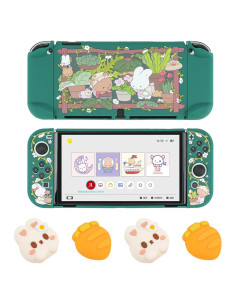 Funda Protectora GeekShare para Switch OLED + Tapas Joystick