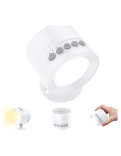 Máquina de Sonido Blanco VanSmaGo con Luz Nocturna 2200mAh