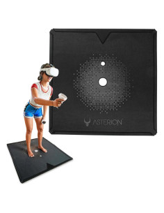 Alfombra VR Asterion 41" (104cm) Antifatiga Negra - Portátil