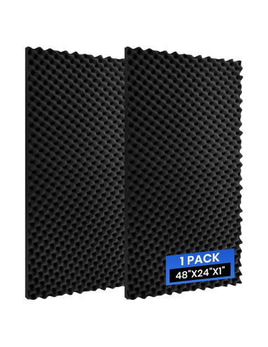 Paneles Acústicos Focusound 1 Paquete 121.92x60.96cm Negro