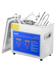 Limpiador Ultrasónico VEVOR 3L con Temporizador y Calentador