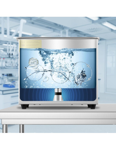 Limpiador Ultrasónico VEVOR 3L con Temporizador y Calentador