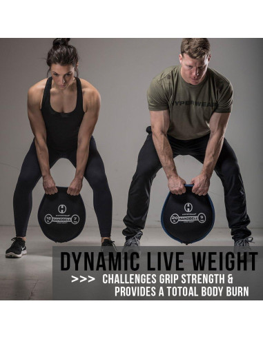 Hyperwear SandBell Bolsa de Arena 0.9-22.7 kg Neopreno