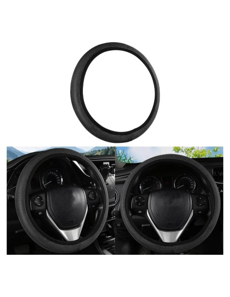 Funda de Volante Bittwee Universal 38.5 cm Antideslizante Negra