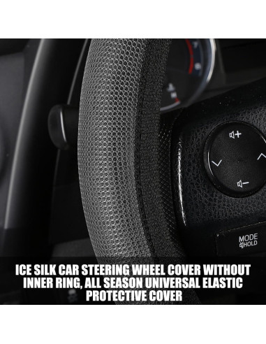 Funda de Volante Bittwee Universal 38.5 cm Antideslizante Negra