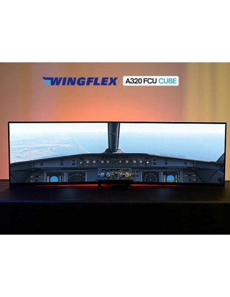 Controlador de Vuelo Wingflex A320 FCU CUBE - PC